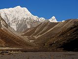 19 Pemthang Karpo Ri and Triangle Just After Sunrise From Drakpochen Pemthang Karpo Ri and Triangle from Drakpochen just after sunrise.